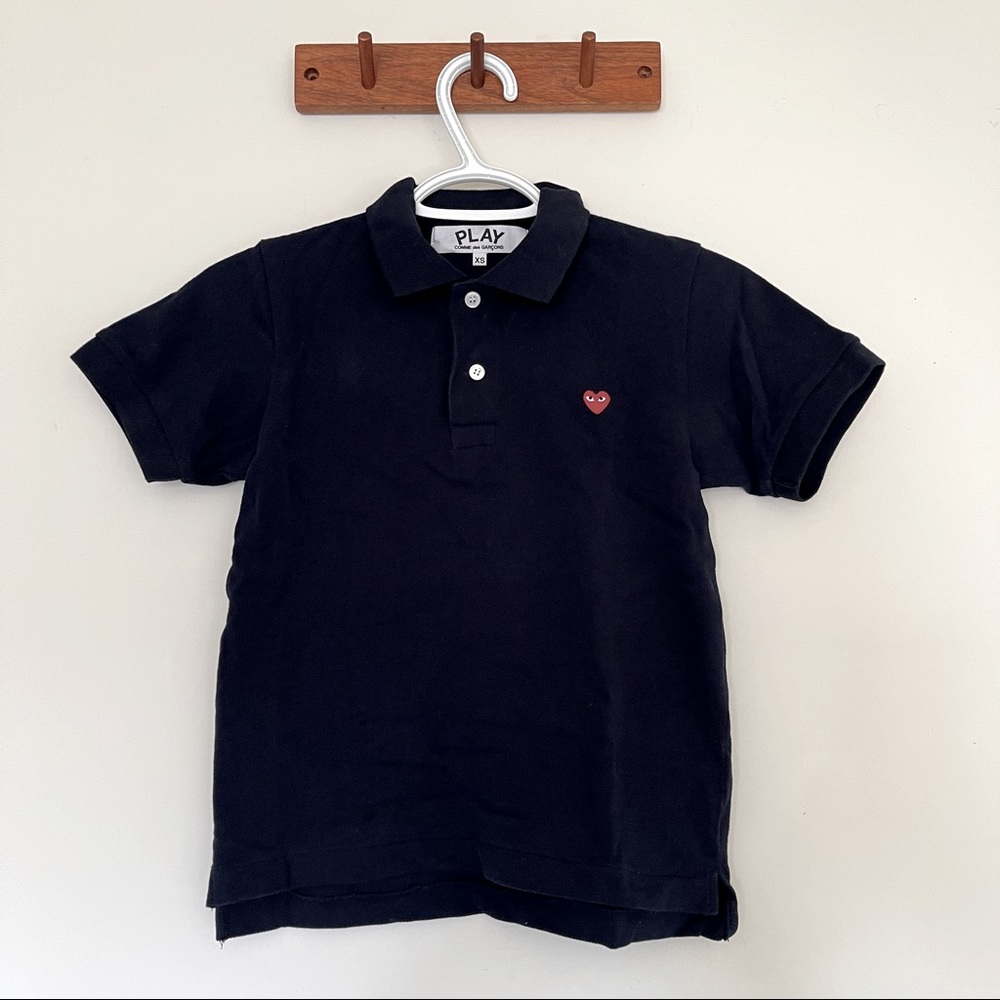 100% Authentic Play Comme des Garçons polo shirt size XS